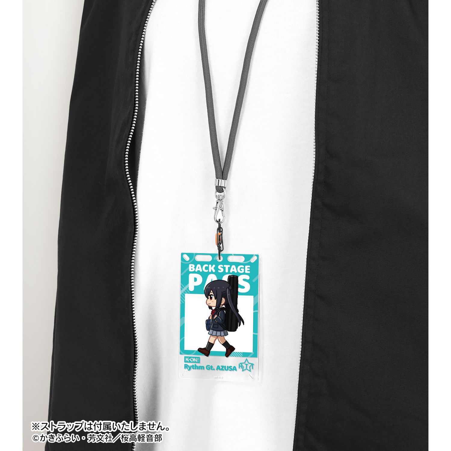けいおん! 中野 梓 ちびとこ 制服ver. カードアクリルキーホルダー 画像 3 | AniSmile