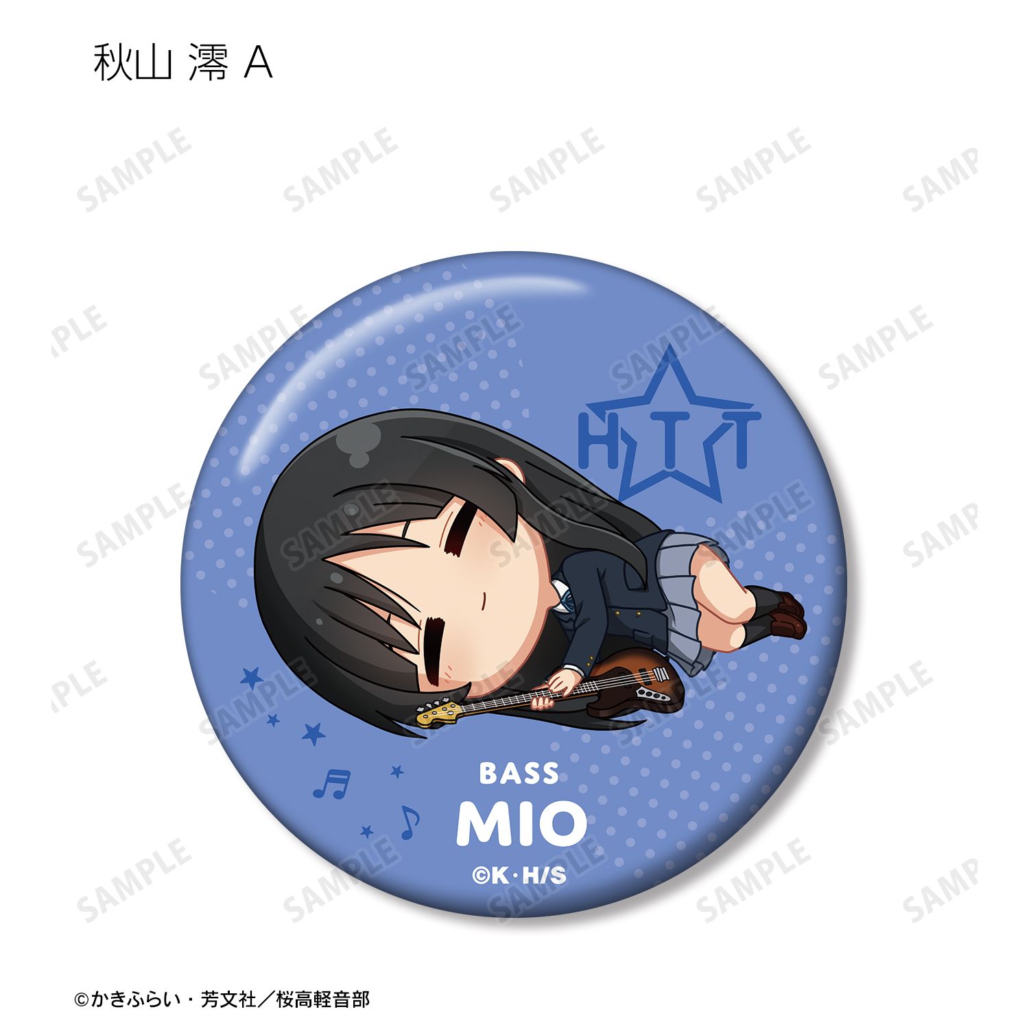 けいおん! トレーディング ちびころ 缶バッジ(単位/単品) 画像 4 | AniSmile