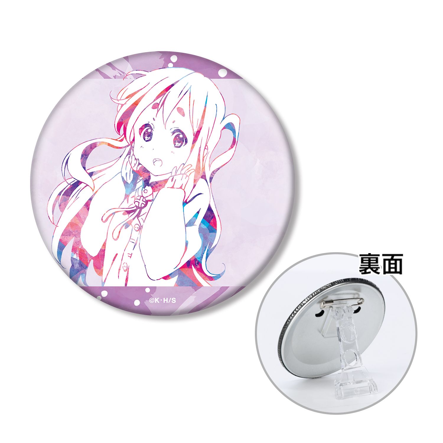けいおん! 琴吹 紬 3WAY缶バッジ vol.4 ver.A - AniSmile