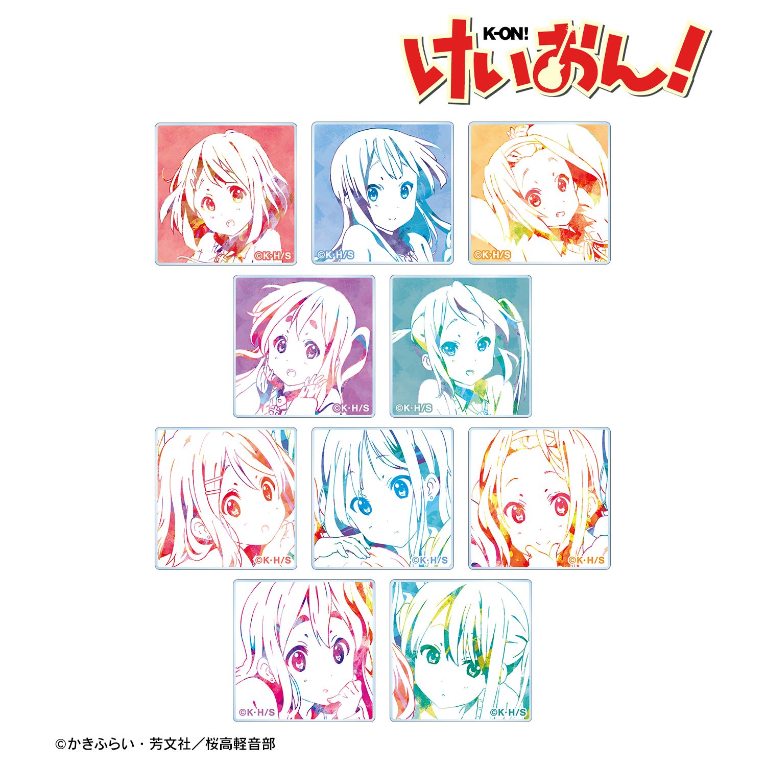けいおん! トレーディングアクリルタイル vol.4(単位/単品) 画像 2 | AniSmile