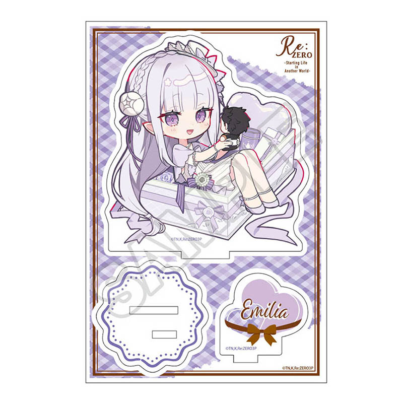 Re:ゼロから始める異世界生活 ギフトボックス アクリルスタンドJr. エミリア - AniSmile