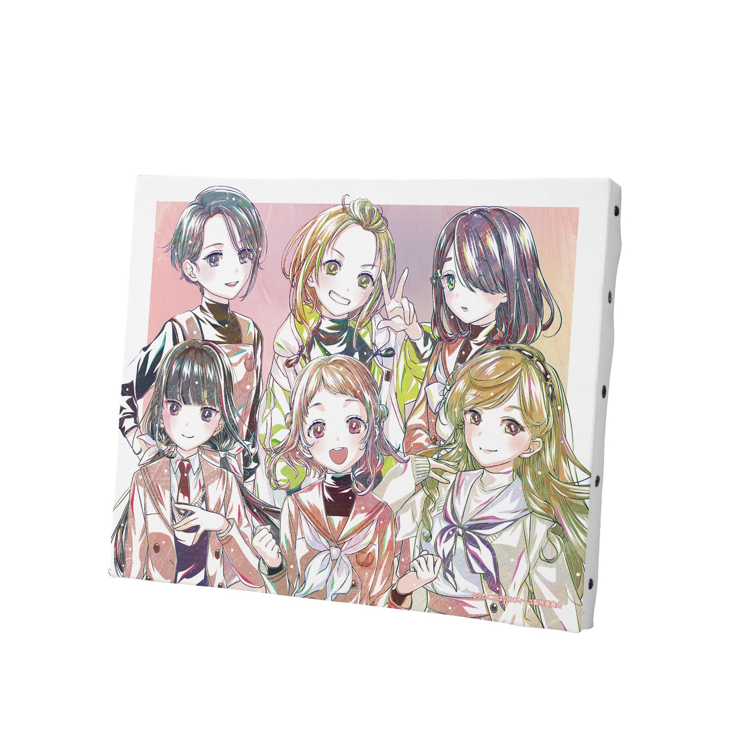 TVアニメ「うたごえはミルフィーユ」 手鞠沢高校アカペラ部 Ani-Art キャンバスボード - 公式商品画像 | AniSmile