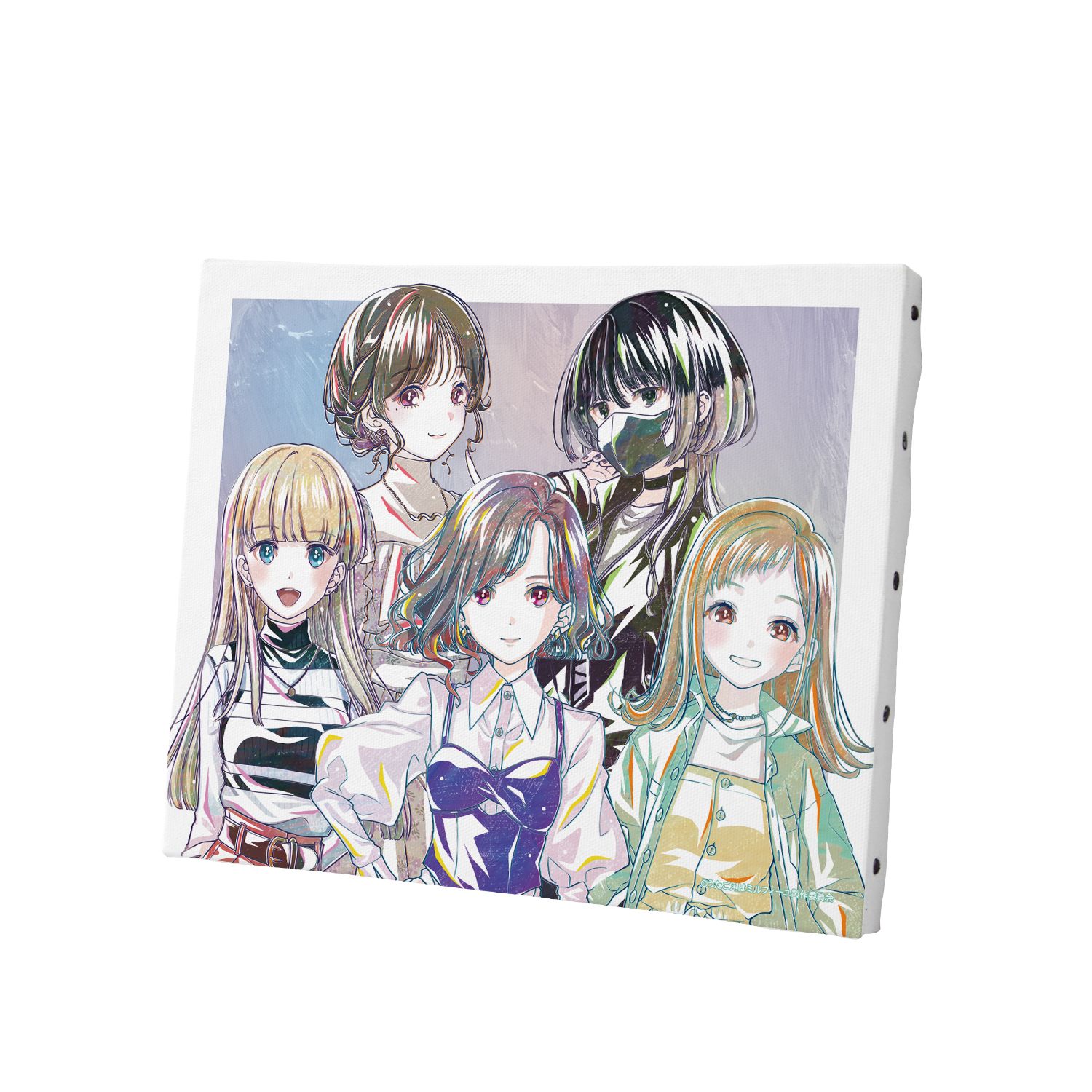 TVアニメ「うたごえはミルフィーユ」 Parabola Ani-Art キャンバスボード - AniSmile