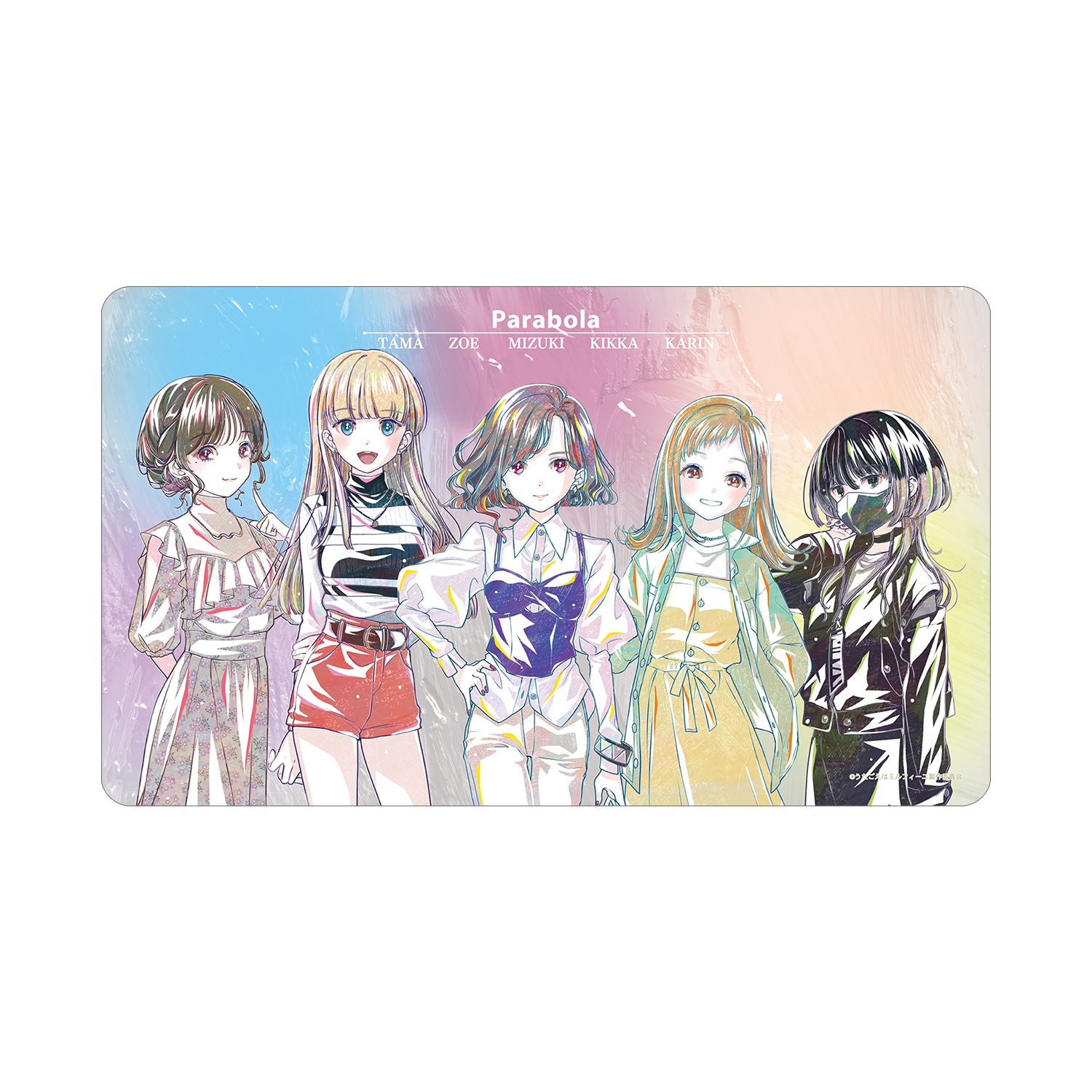TVアニメ「うたごえはミルフィーユ」 Parabola Ani-Art マルチデスクマット - 公式商品画像 | AniSmile