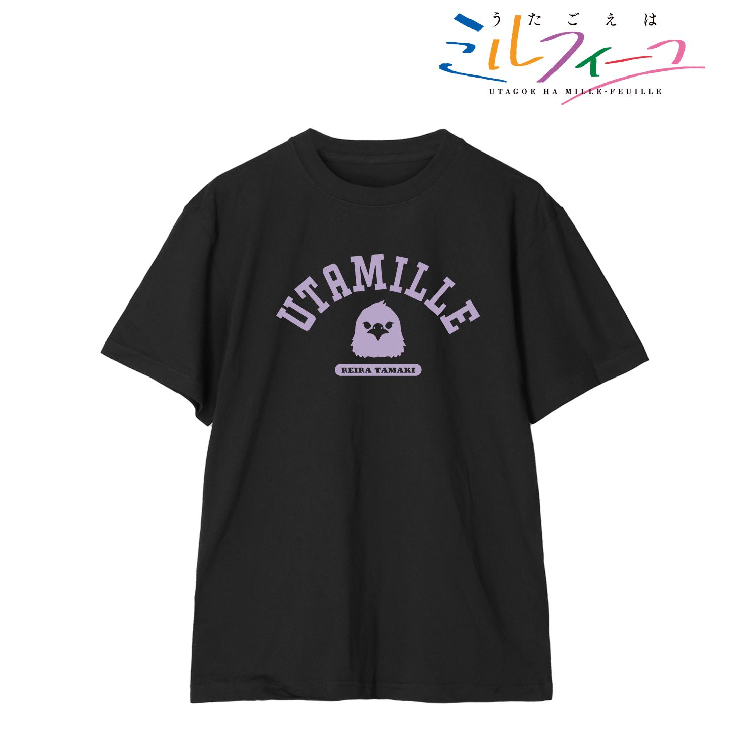 TVアニメ「うたごえはミルフィーユ」 タマ モチーフTシャツメンズ(サイズ/S) Image 2 | AniSmile