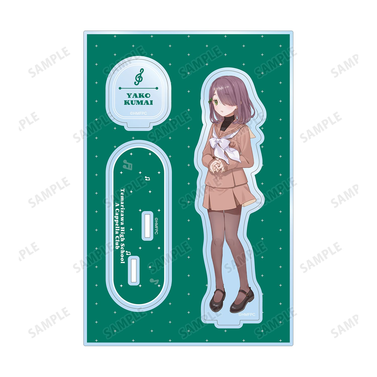 TVアニメ「うたごえはミルフィーユ」 クマちゃん パーツ付きBIGアクリルスタンド 画像 3 | AniSmile