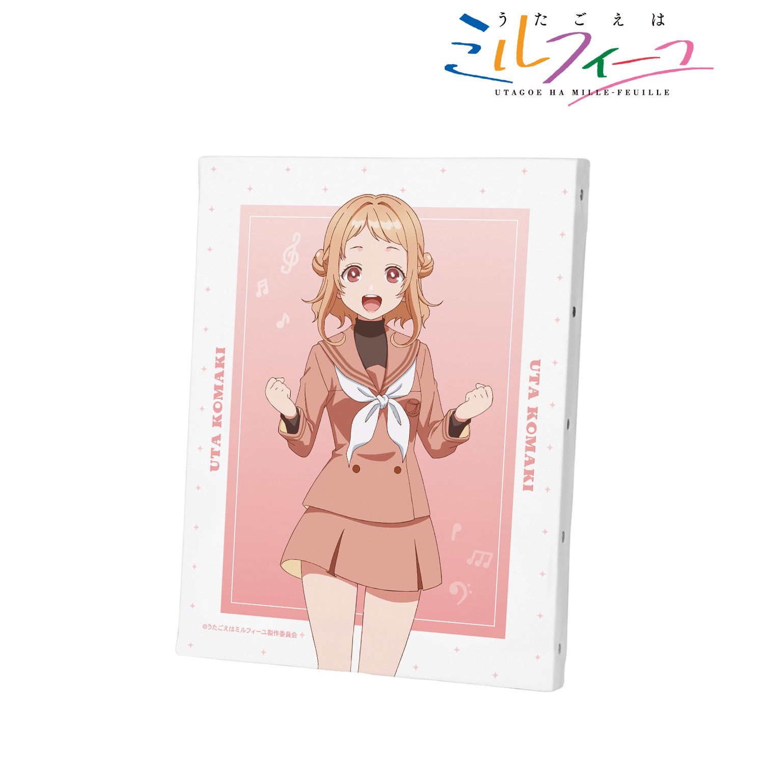 TVアニメ「うたごえはミルフィーユ」 ウタ キャンバスボード 画像 2 | AniSmile