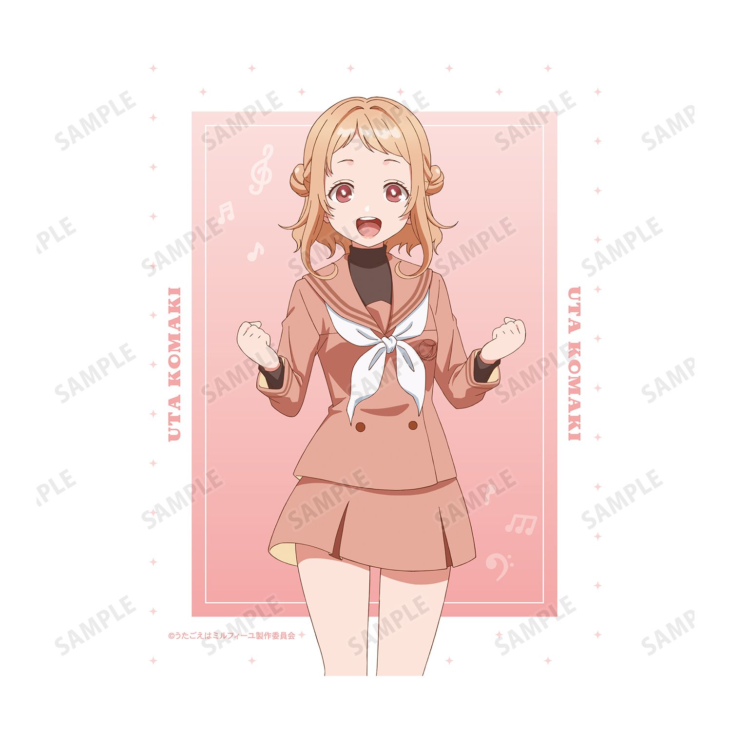 TVアニメ「うたごえはミルフィーユ」 ウタ キャンバスボード 画像 3 | AniSmile