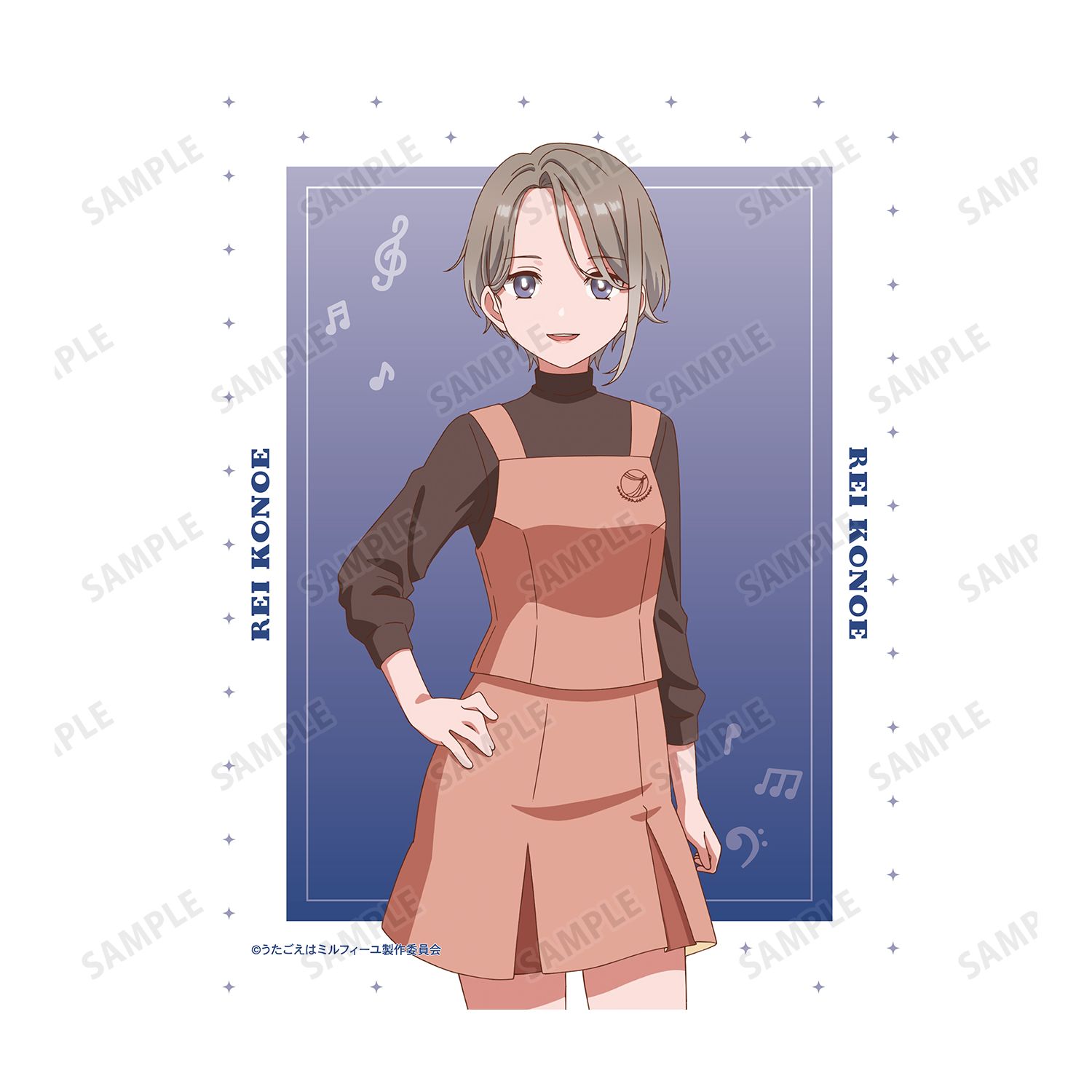 TVアニメ「うたごえはミルフィーユ」 レイレイ キャンバスボード 画像 3 | AniSmile