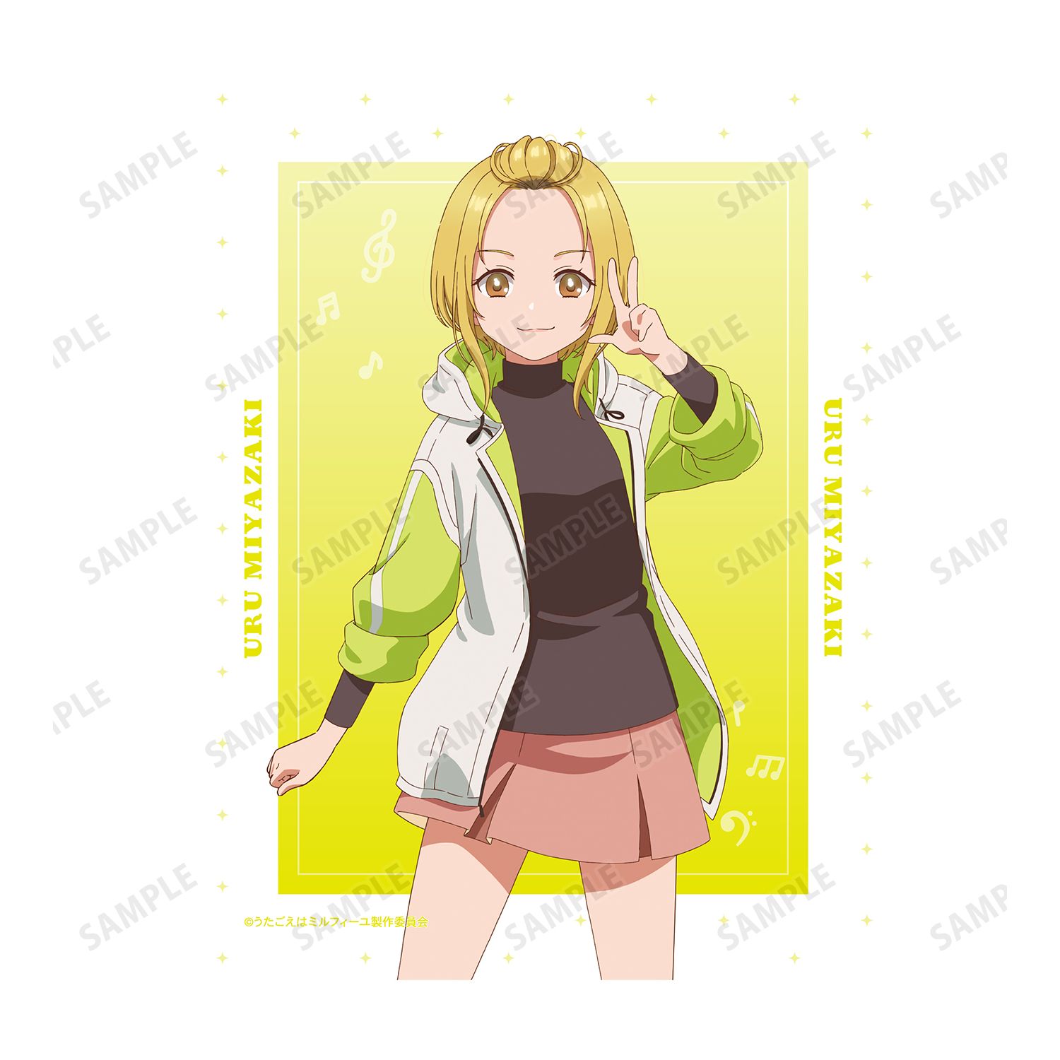TVアニメ「うたごえはミルフィーユ」 ウルル キャンバスボード Image 3 | AniSmile