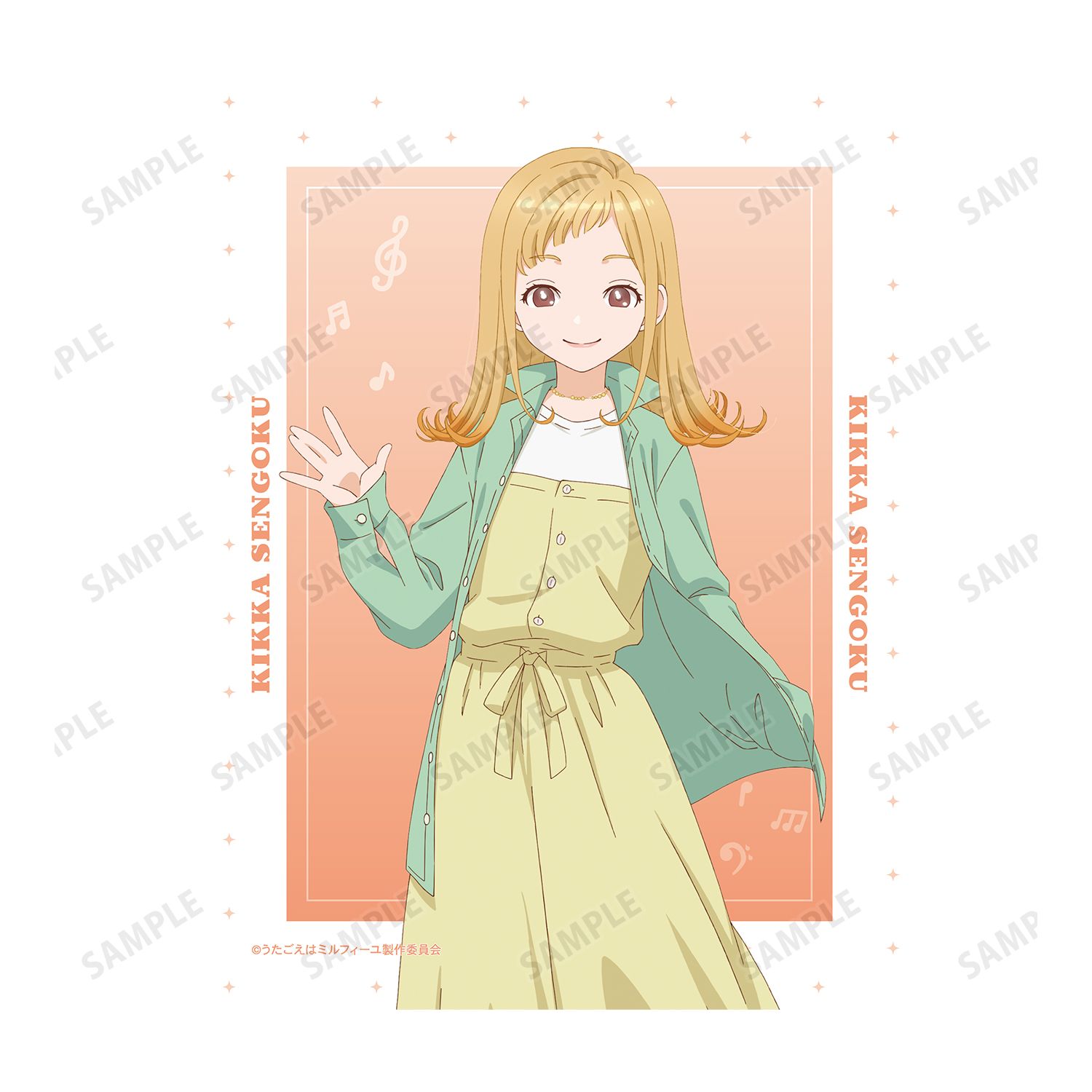 TVアニメ「うたごえはミルフィーユ」 キッカ キャンバスボード 画像 3 | AniSmile