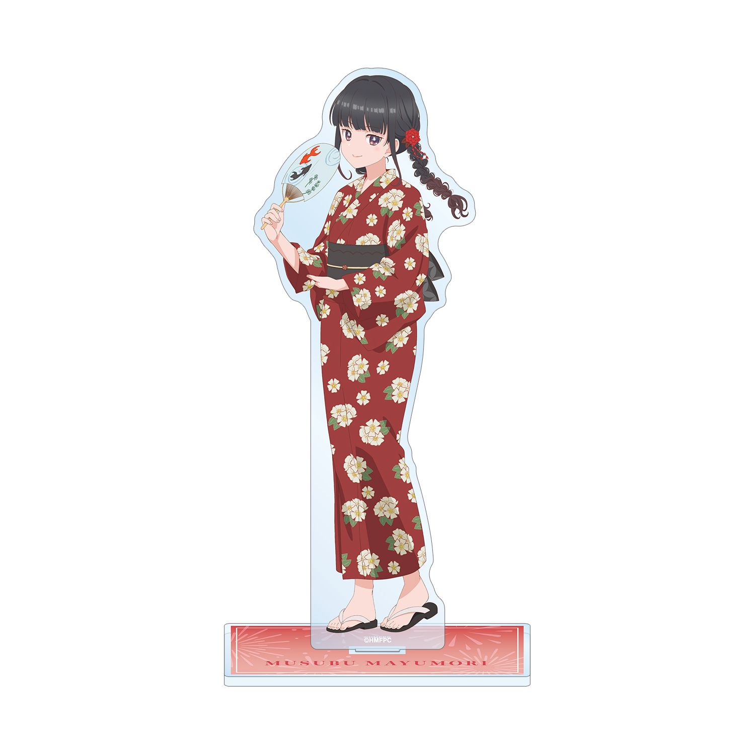 TVアニメ「うたごえはミルフィーユ」 描き下ろし ムスブ 夏祭りver. BIGアクリルスタンド - 公式商品画像 | AniSmile