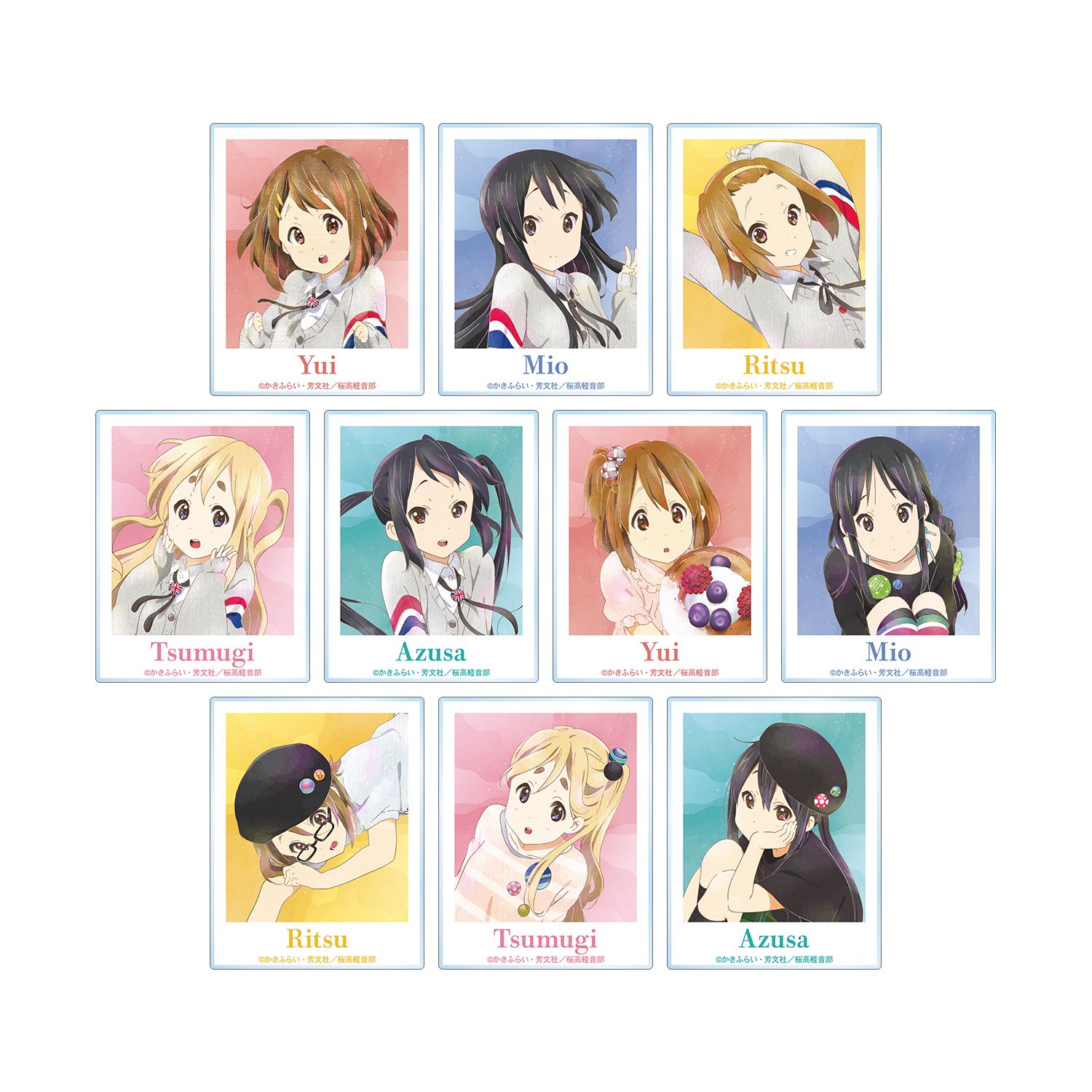 けいおん! トレーディング Ani-Art aqua label アクリルカード(単位/単品) - AniSmile