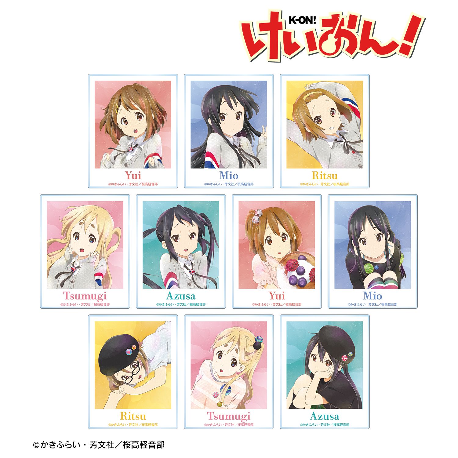 けいおん! トレーディング Ani-Art aqua label アクリルカード(単位/単品) 画像 2 | AniSmile
