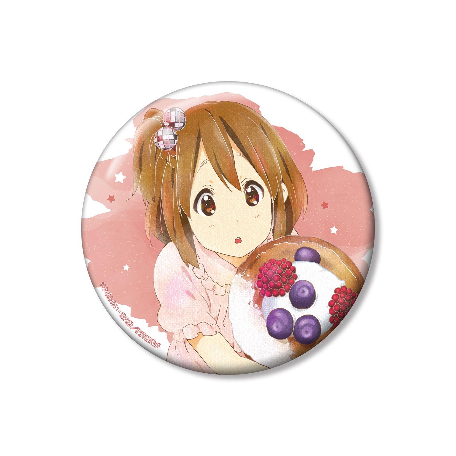 けいおん! 平沢 唯 Ani-Art aqua label 100mm缶バッジ ver.B - AniSmile