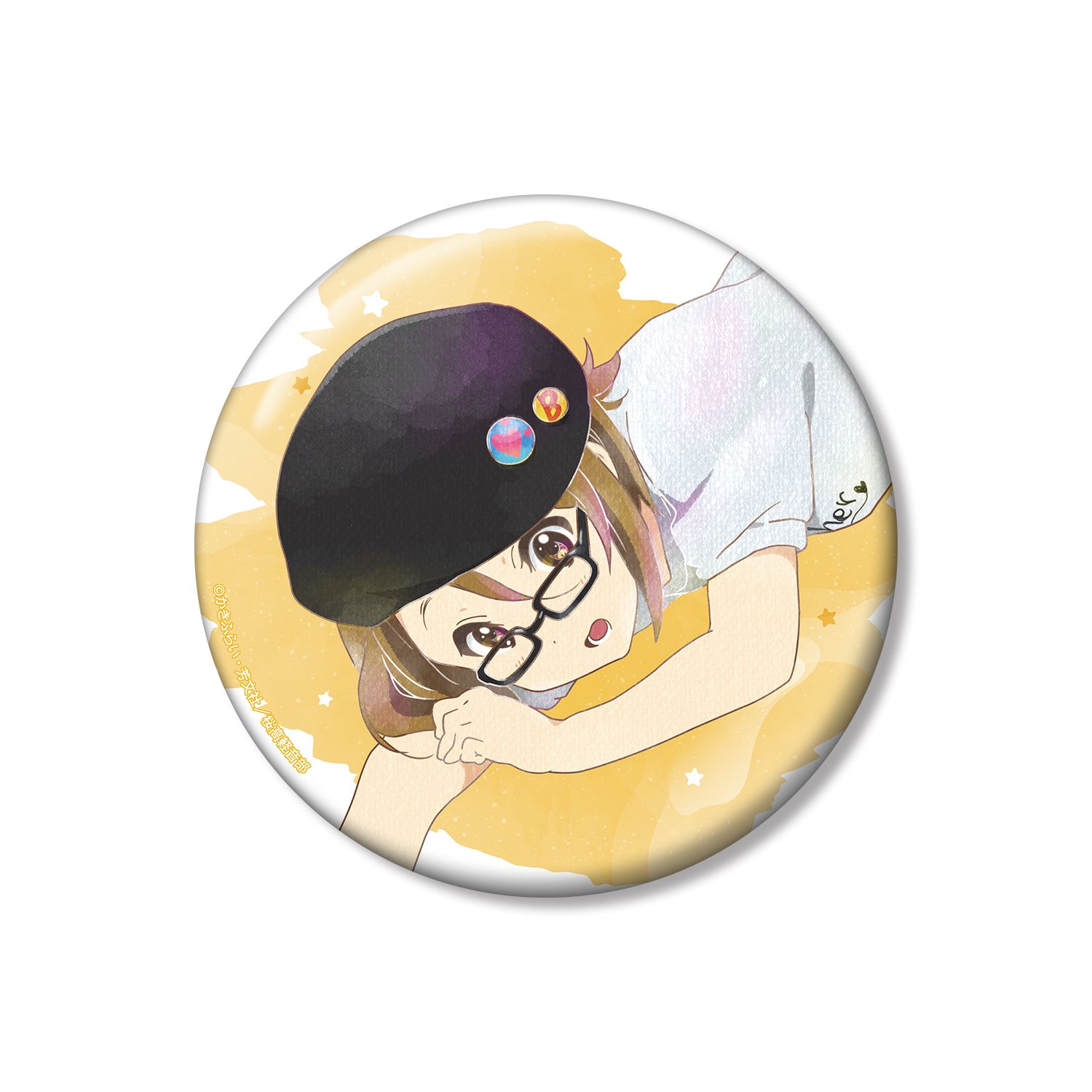 けいおん! 田井中 律 Ani-Art aqua label 100mm缶バッジ ver.B - AniSmile