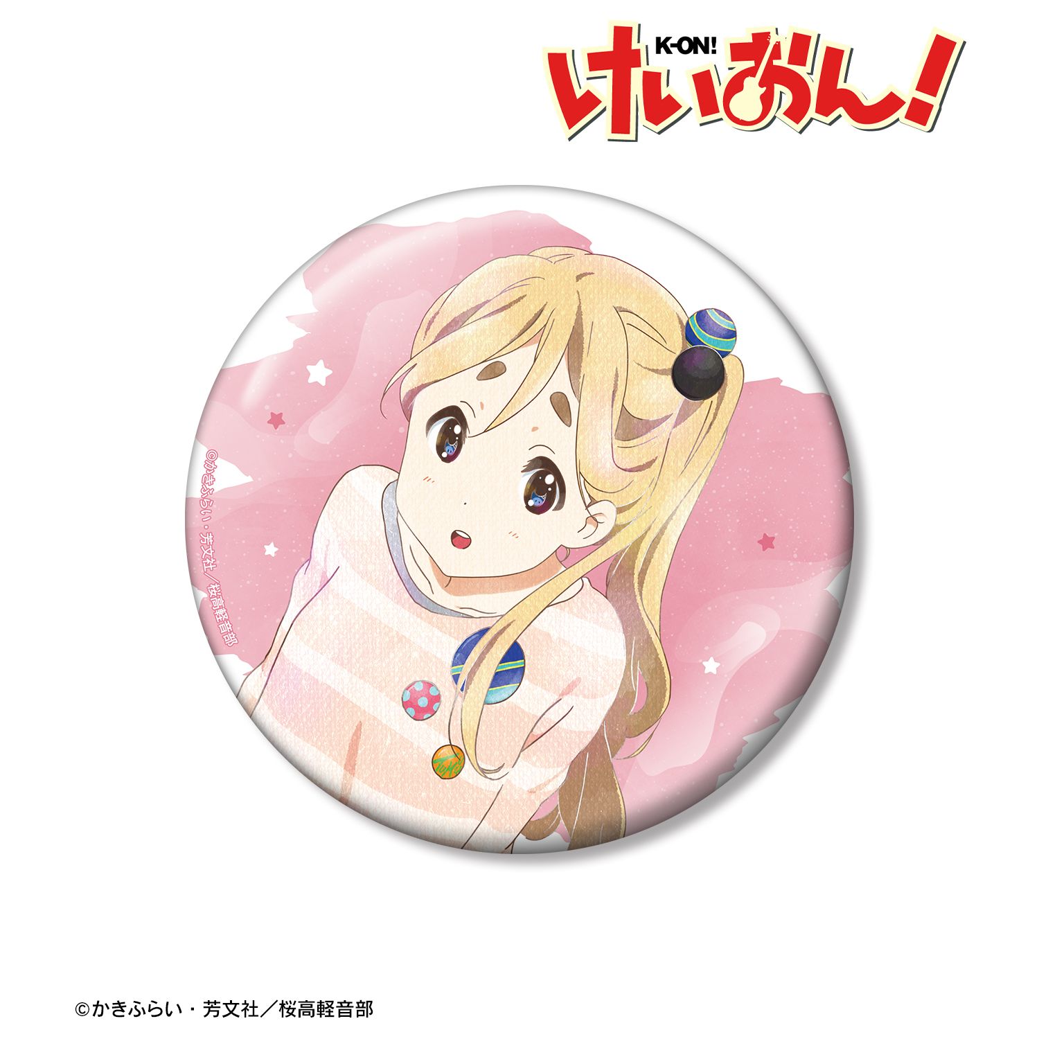 けいおん! 琴吹 紬 Ani-Art aqua label 100mm缶バッジ ver.B - AniSmile