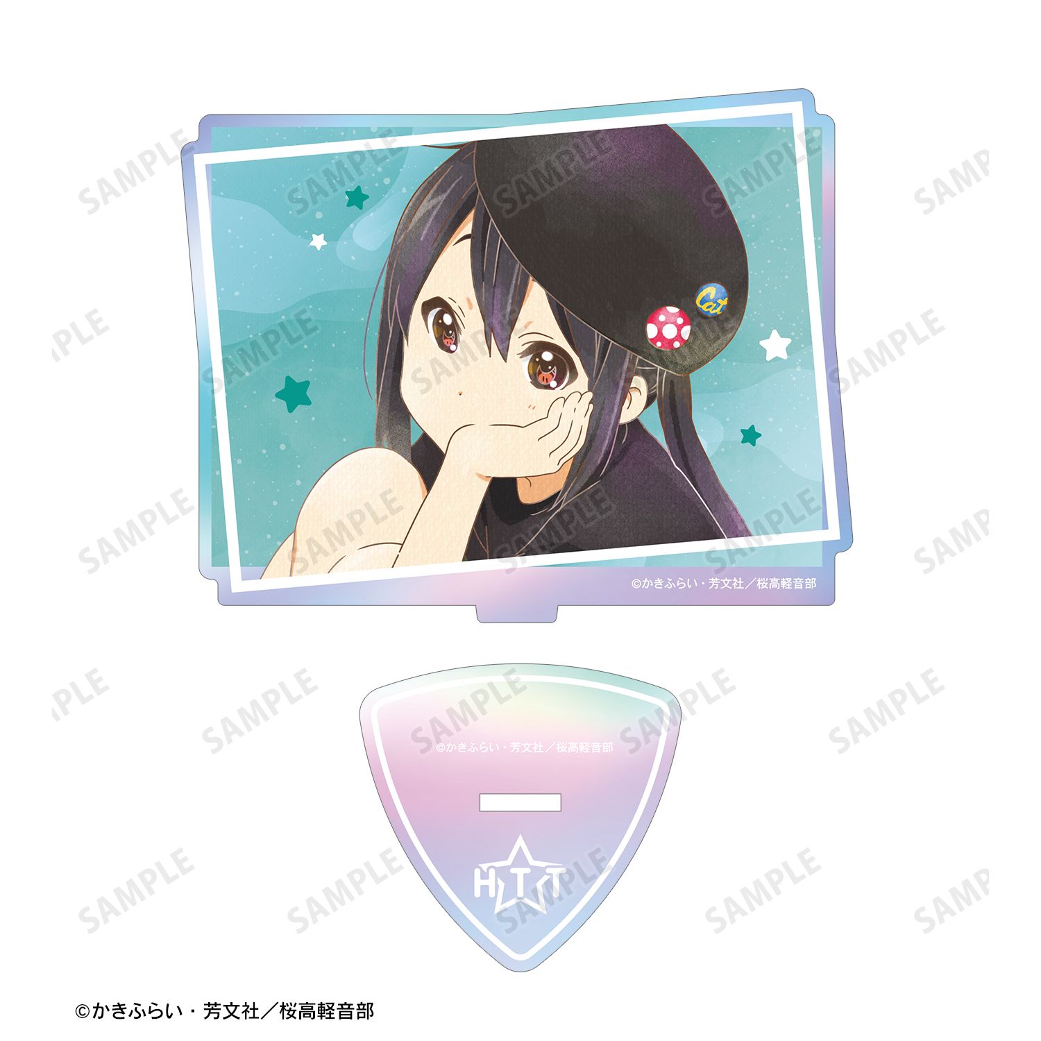 けいおん! 中野 梓 Ani-Art aqua label オーロラアクリルスタンド 画像 3 | AniSmile