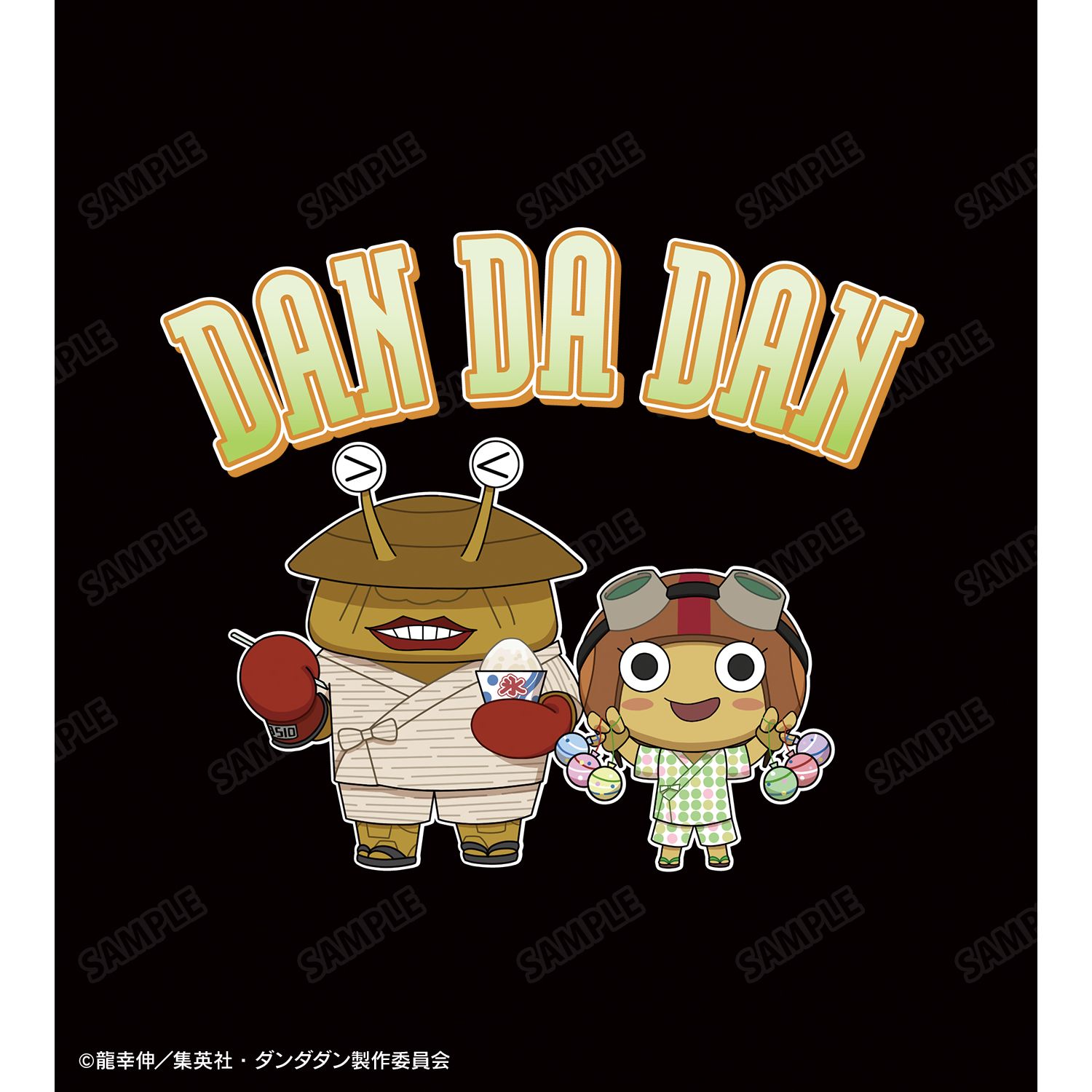 TVアニメ『ダンダダン』 ドーバーデーモン&チキチータ ちびキャラ 夏祭りver. プルオーバーフーディーユニセックス(サイズ/M) 图片 3 | AniSmile