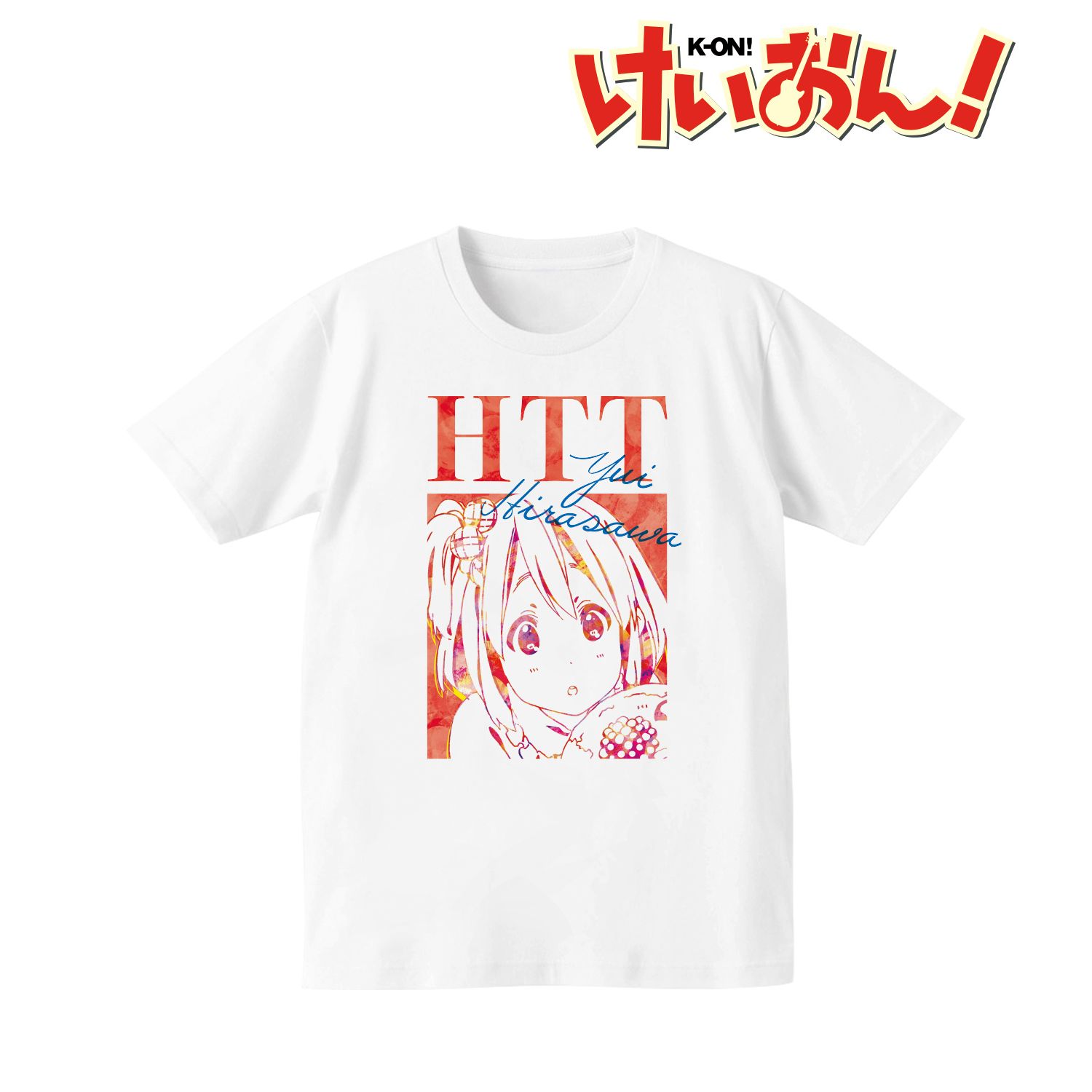 けいおん! Tシャツ(平沢 唯)メンズ(サイズ/XXL) 画像 2 | AniSmile