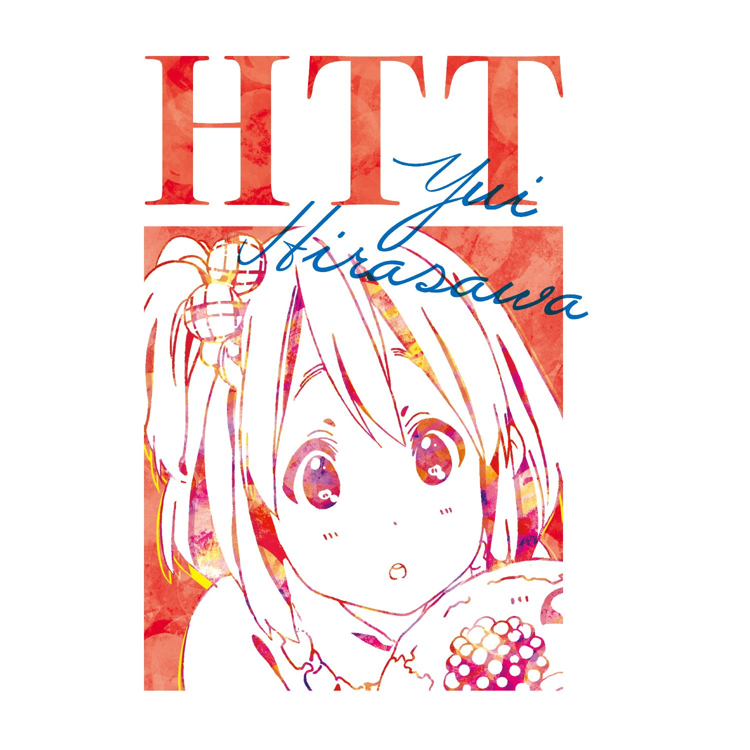 けいおん! Tシャツ(平沢 唯)レディース(サイズ/L) 画像 3 | AniSmile