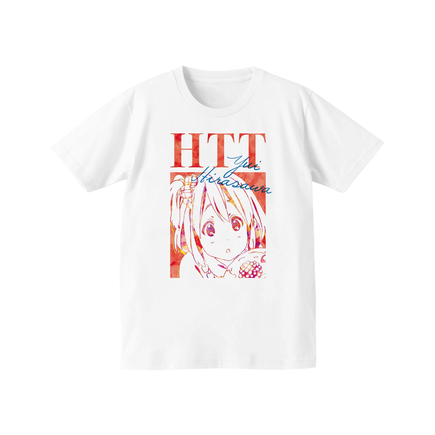 けいおん! Tシャツ(平沢 唯)レディース(サイズ/XL) - AniSmile