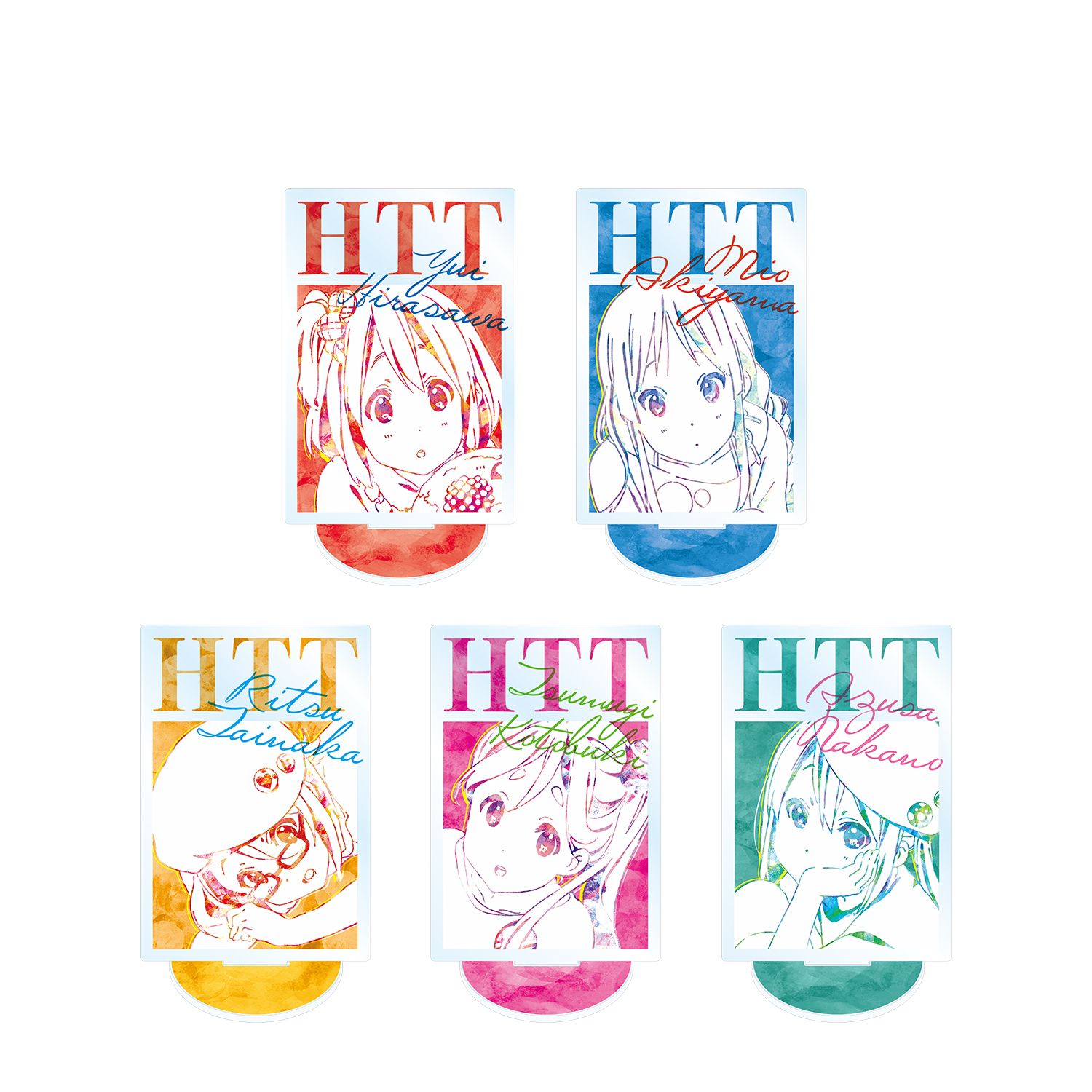 けいおん! トレーディングアクリルスタンド(単位/単品) - AniSmile