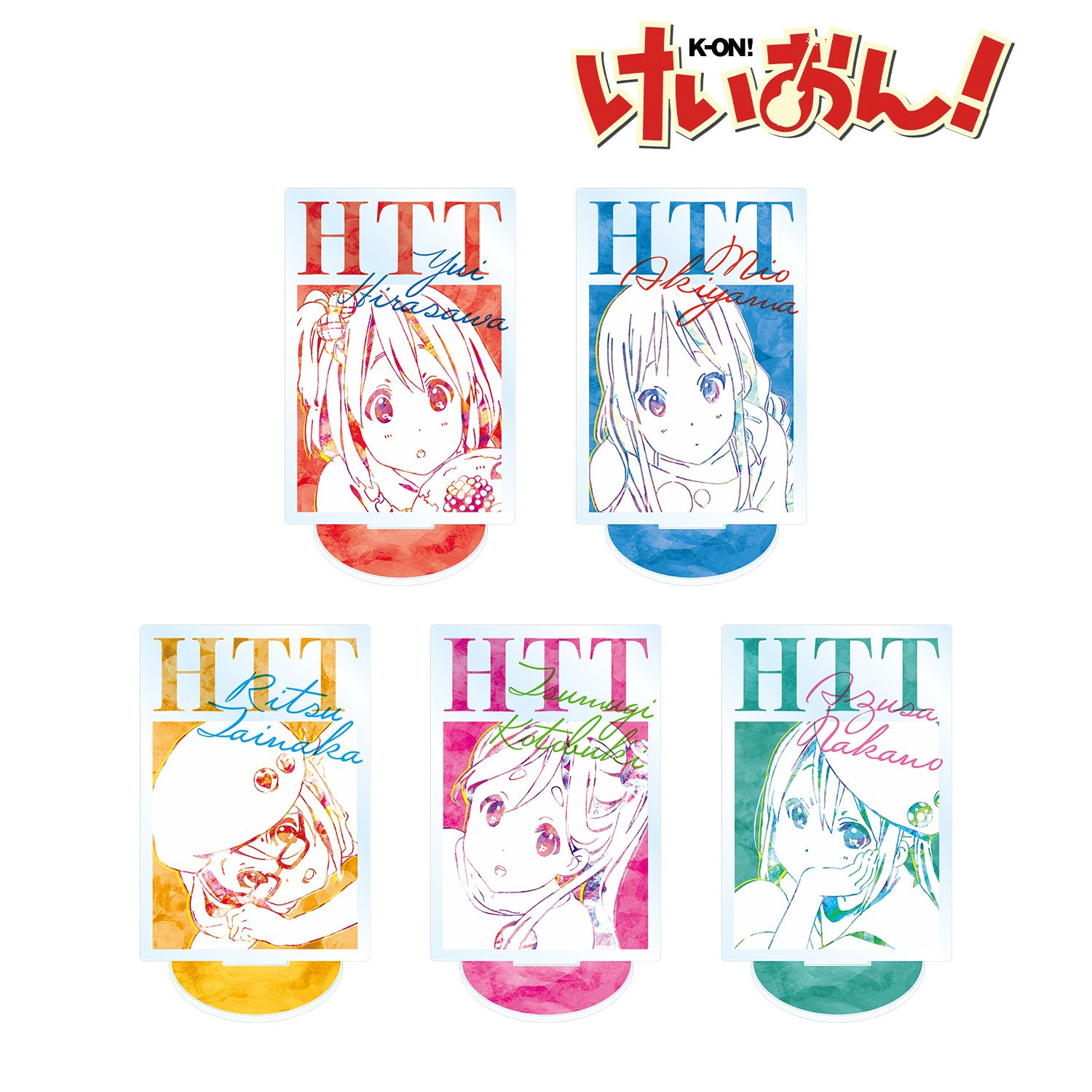 けいおん! トレーディングアクリルスタンド(単位/単品) 画像 2 | AniSmile