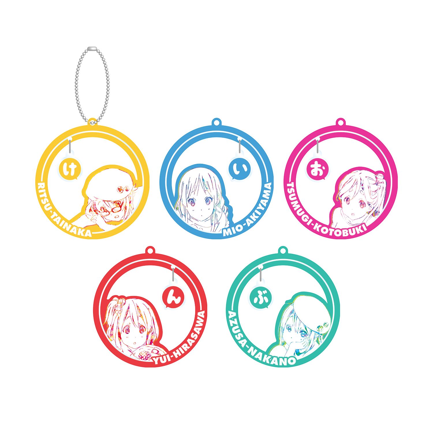 けいおん! トレーディングゆらゆらアクリルキーホルダー(単位/単品) - AniSmile