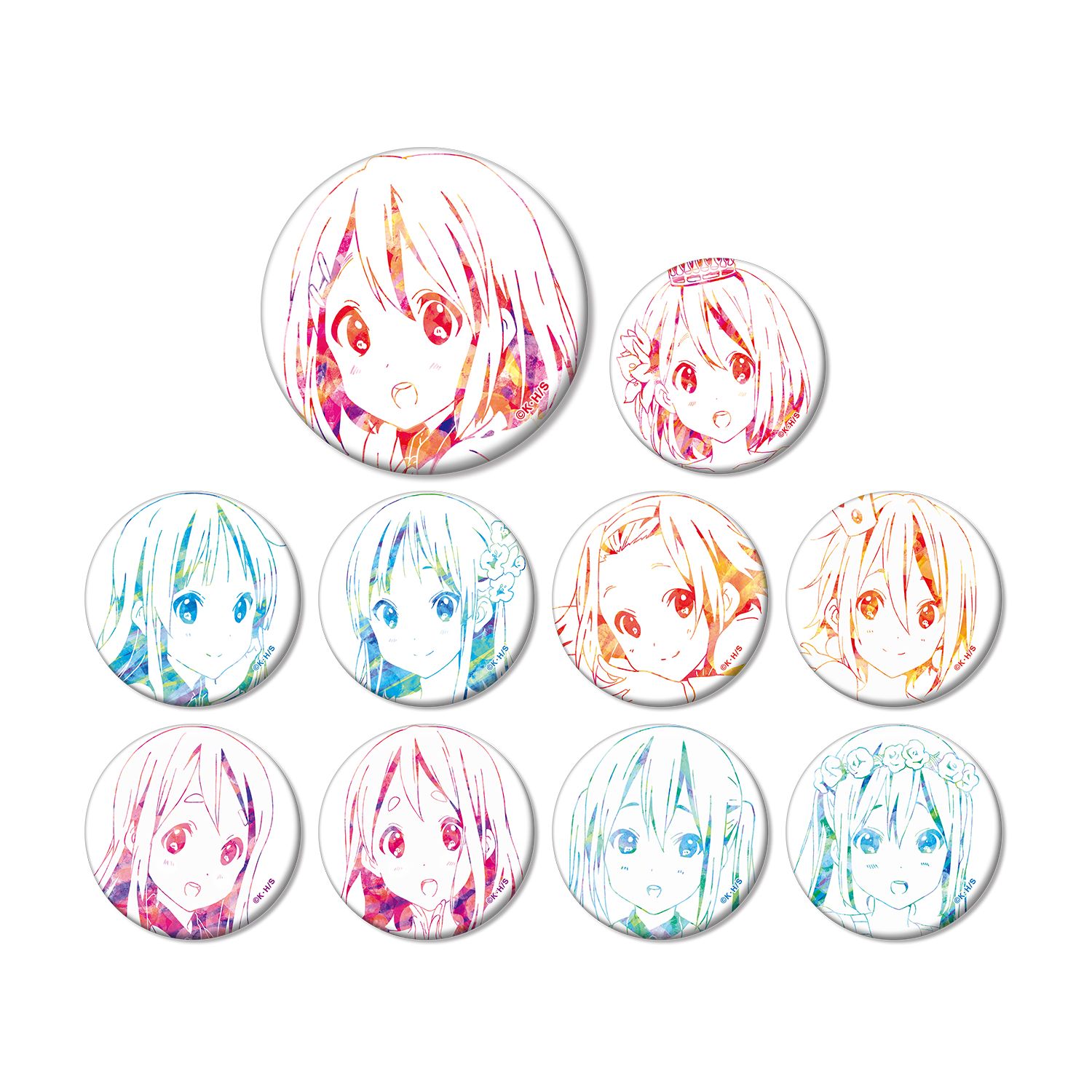けいおん! トレーディング缶バッジ vol.3(単位/単品) - AniSmile