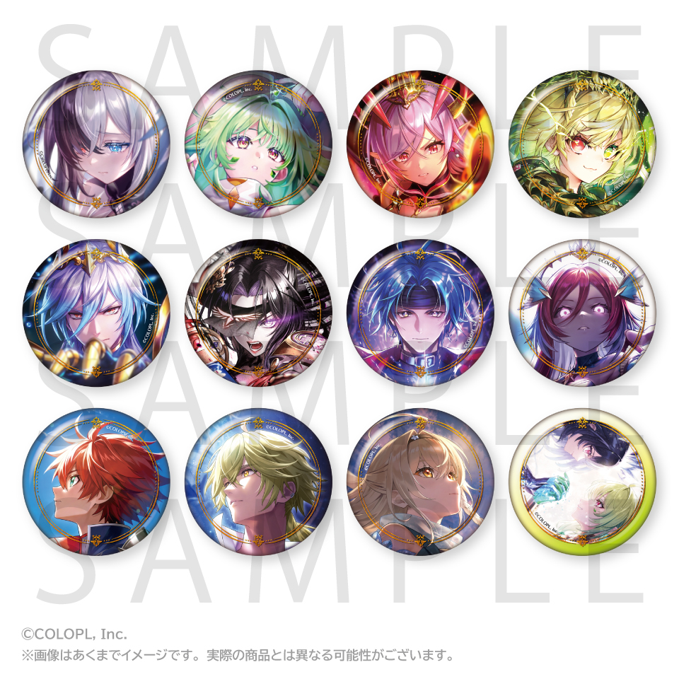 白猫プロジェクト NEW WORLD'S トレーディングホログラム缶バッジ(覚醒フォトver.)B Image 2 | AniSmile