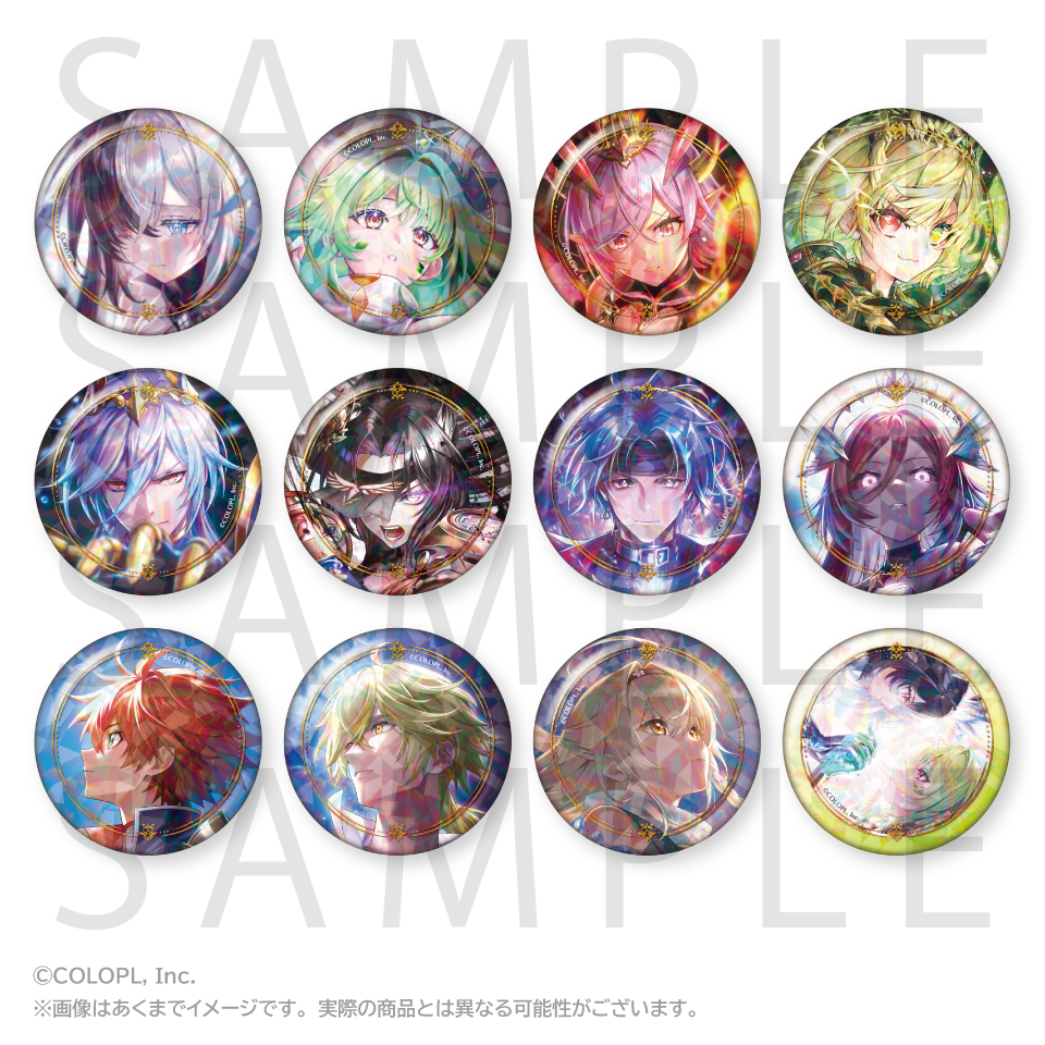 白猫プロジェクト NEW WORLD'S トレーディングホログラム缶バッジ(覚醒フォトver.)B - AniSmile