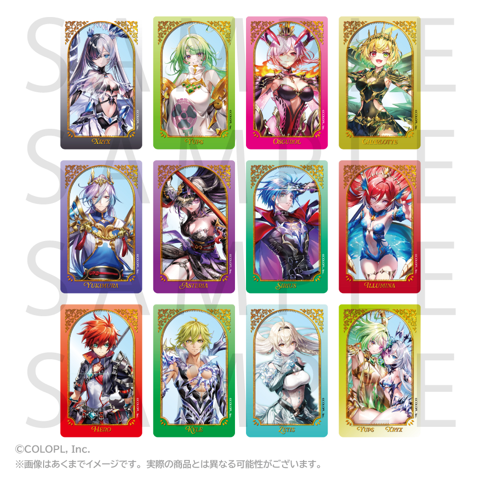 白猫プロジェクト NEW WORLD'S トレーディングアクリルカード(12周年ver.)A - AniSmile