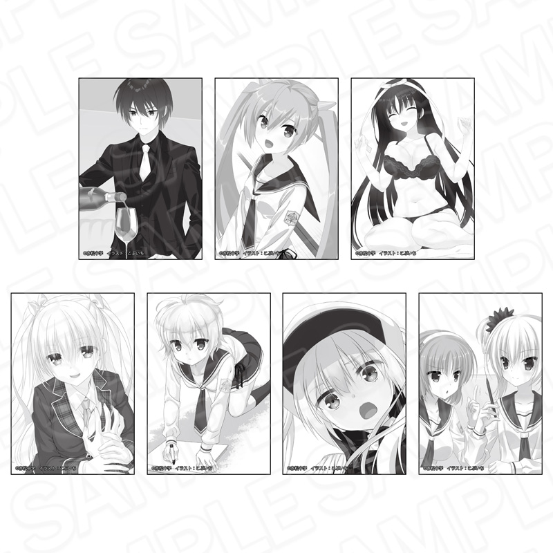 緋弾のアリア スクエアカンバッジ(ランダム) vol.3 - AniSmile