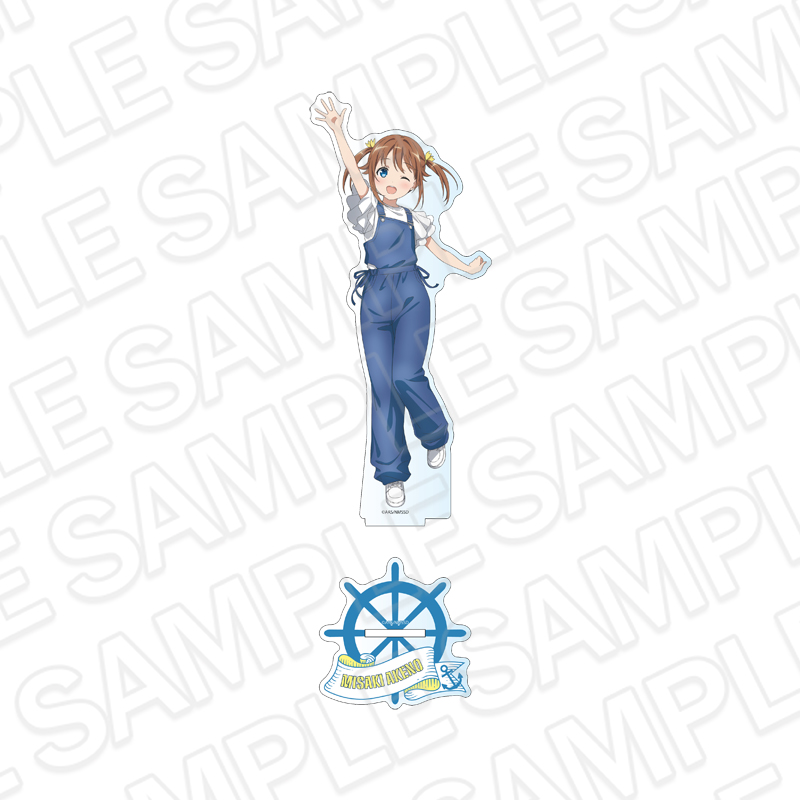 劇場版 ハイスクール・フリート デカアクリルスタンド 岬 明乃 10th Anniversary ver. - AniSmile