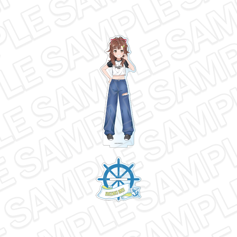 劇場版 ハイスクール・フリート デカアクリルスタンド 西崎 芽依 10th Anniversary ver. - AniSmile