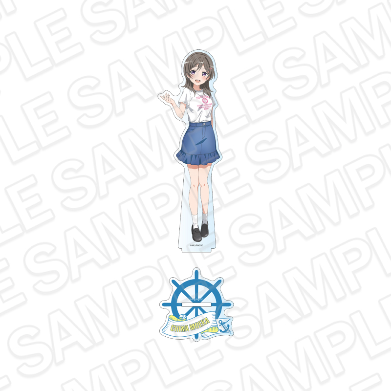 劇場版 ハイスクール・フリート デカアクリルスタンド 知名 もえか 10th Anniversary ver. - AniSmile