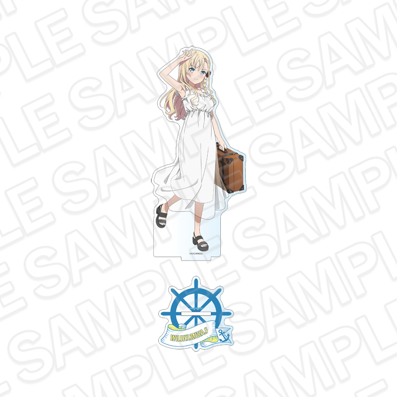 劇場版 ハイスクール・フリート デカアクリルスタンド ヴィルヘルミーナ 10th Anniversary ver. - AniSmile