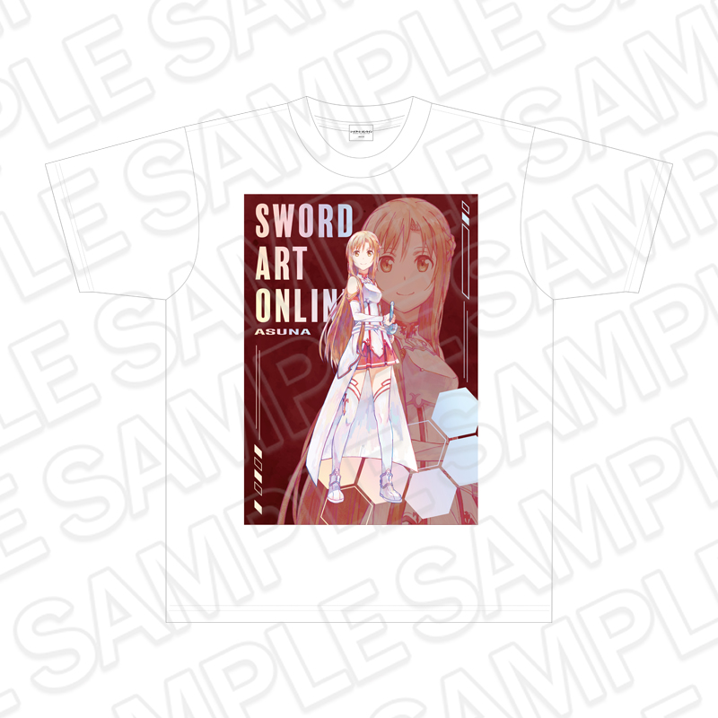 ソードアート・オンライン フルカラーTシャツ アスナ crayon painting ver. - AniSmile