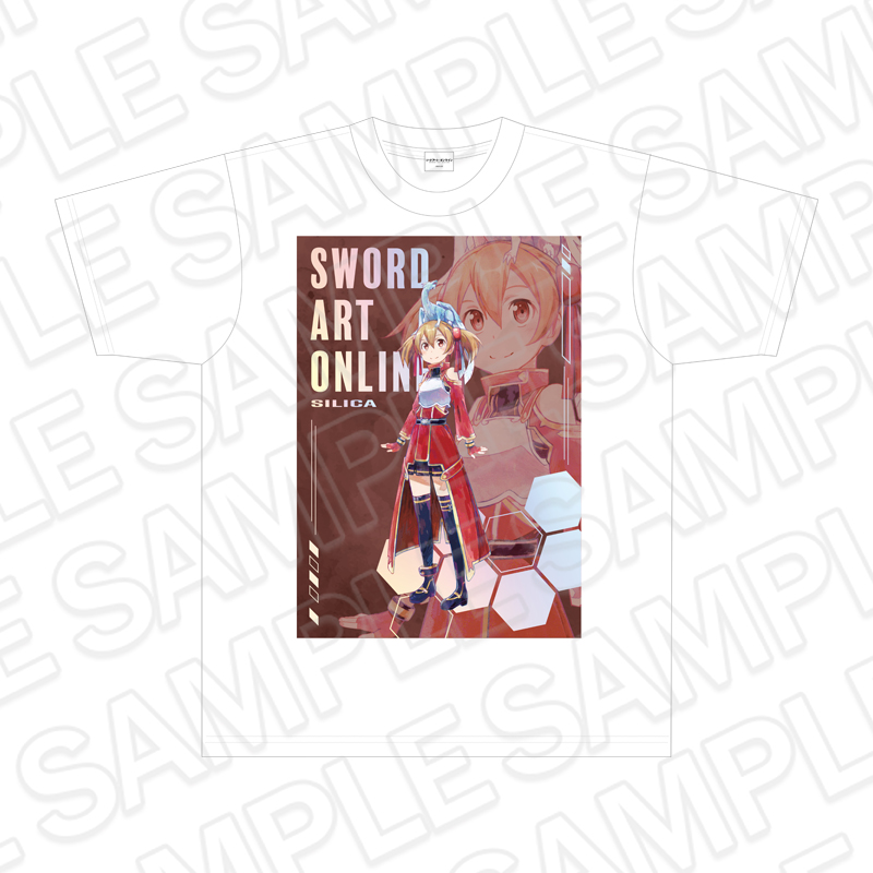 ソードアート・オンライン フルカラーTシャツ シリカ crayon painting ver. - AniSmile