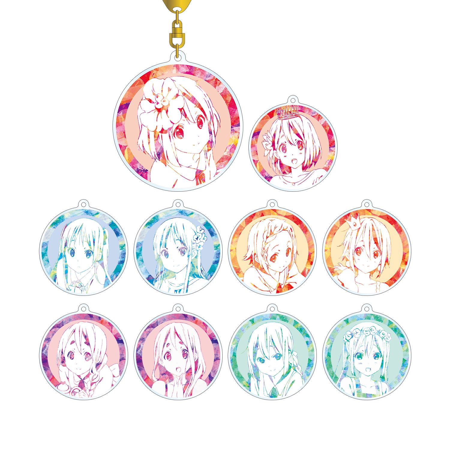 けいおん! トレーディングアクリルキーホルダー vol.2(単位/単品) 画像 2 | AniSmile