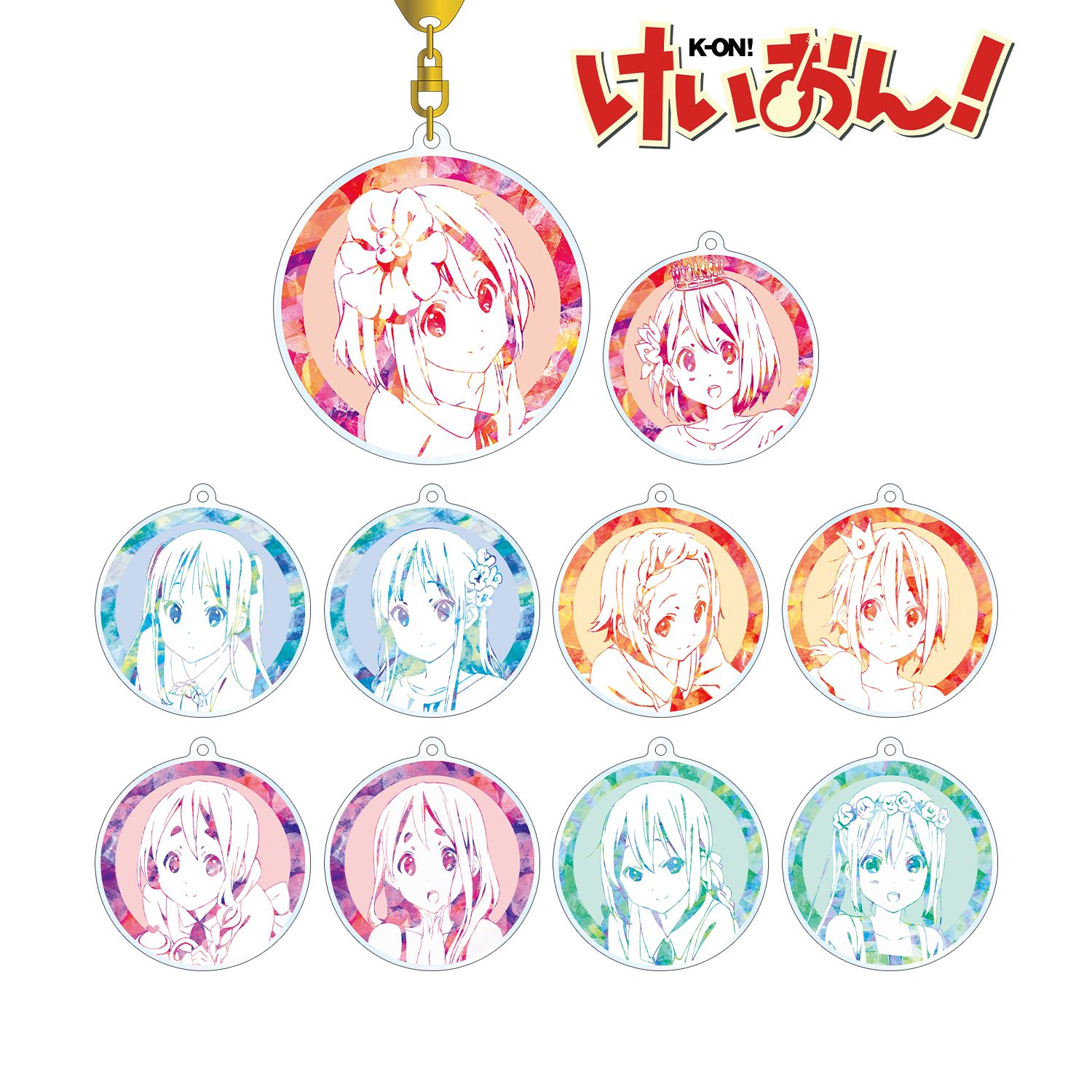 けいおん! トレーディングアクリルキーホルダー vol.2(単位/単品) 画像 3 | AniSmile