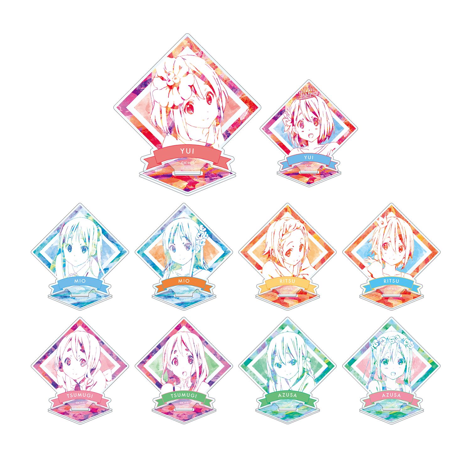 けいおん! トレーディングアクリルスタンド vol.2(単位/単品) - AniSmile