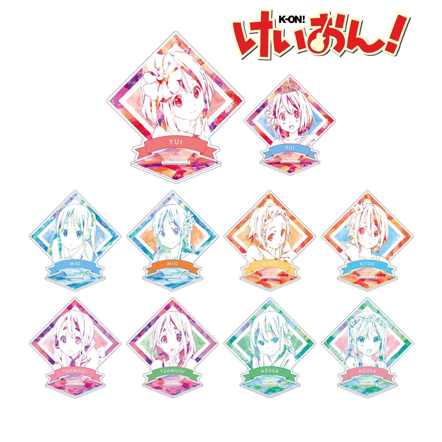 けいおん! トレーディングアクリルスタンド vol.2(単位/単品) 画像 2 | AniSmile