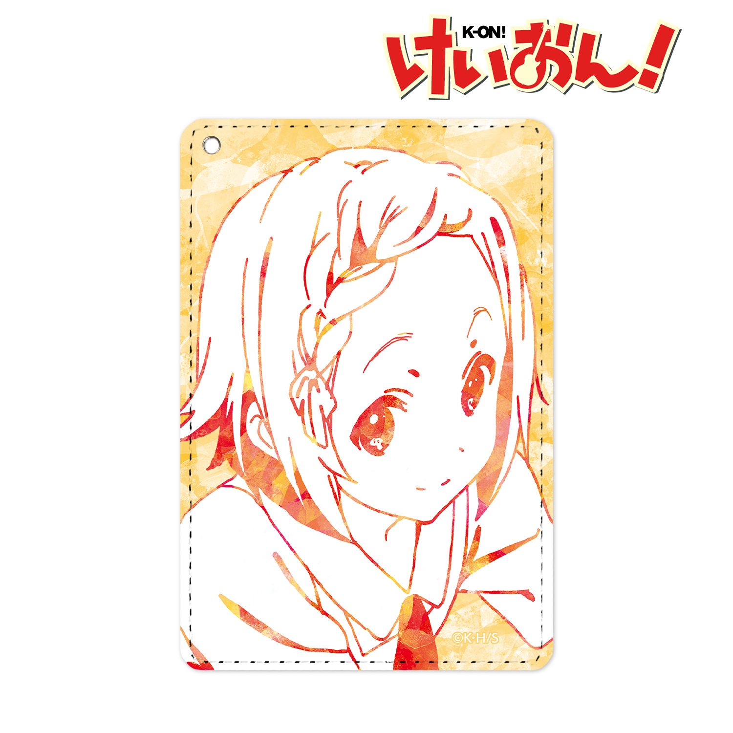 けいおん! 田井中 律 1ポケットパスケース 画像 3 | AniSmile