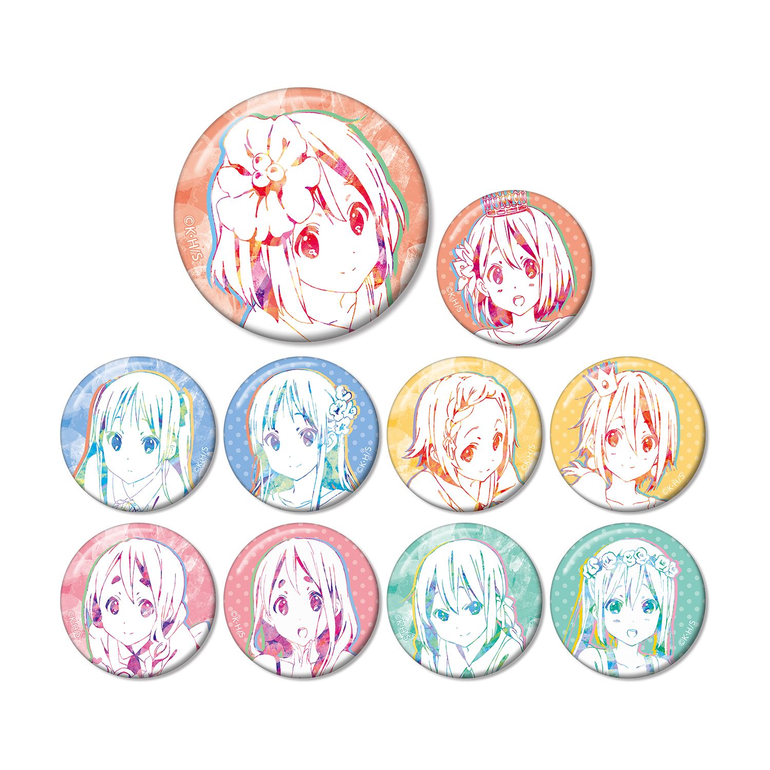 けいおん! トレーディング缶バッジ vol.2(単位/単品) - AniSmile