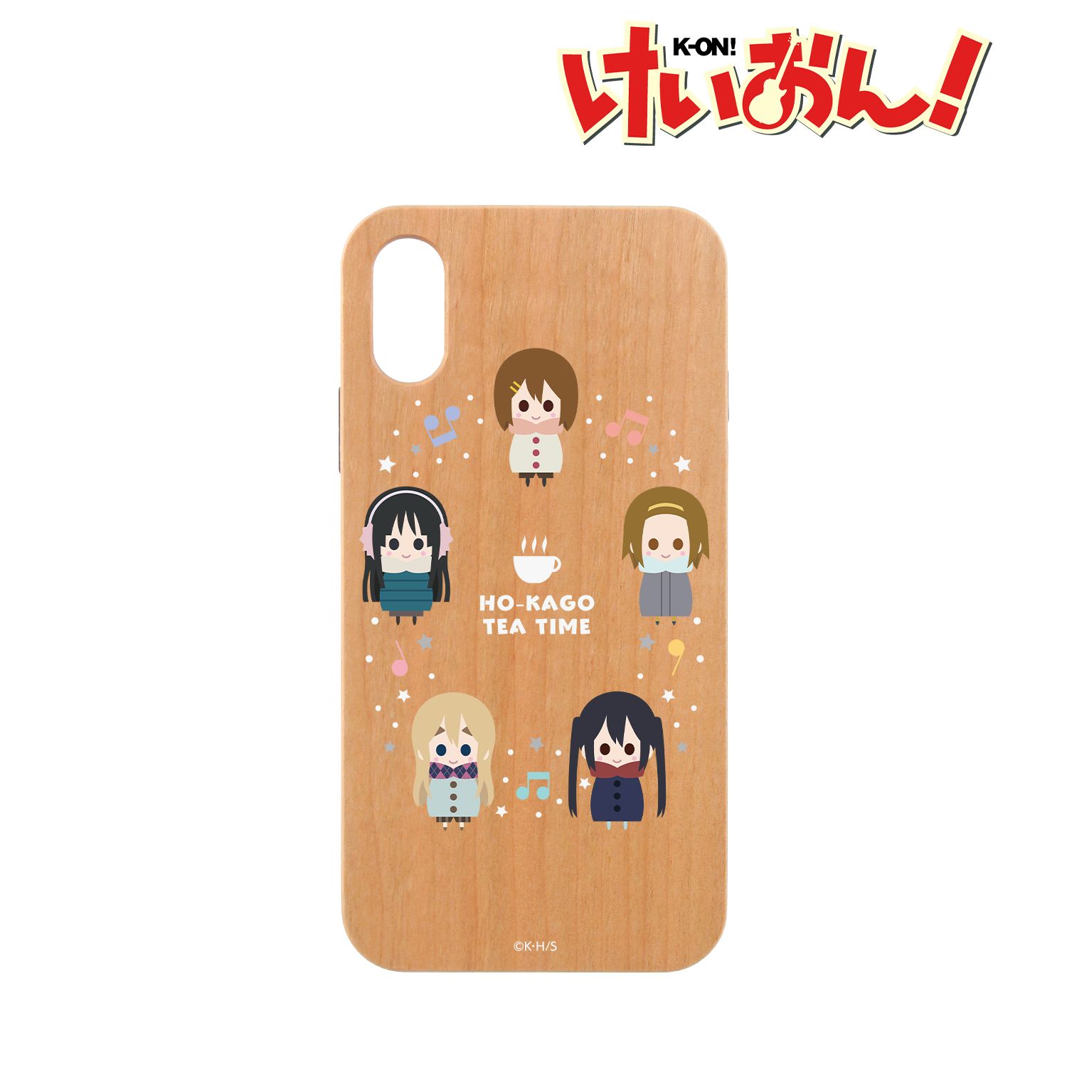 けいおん! NordiQ ウッドiPhoneケース 私服ver.(対象機種/iPhone 11) - AniSmile