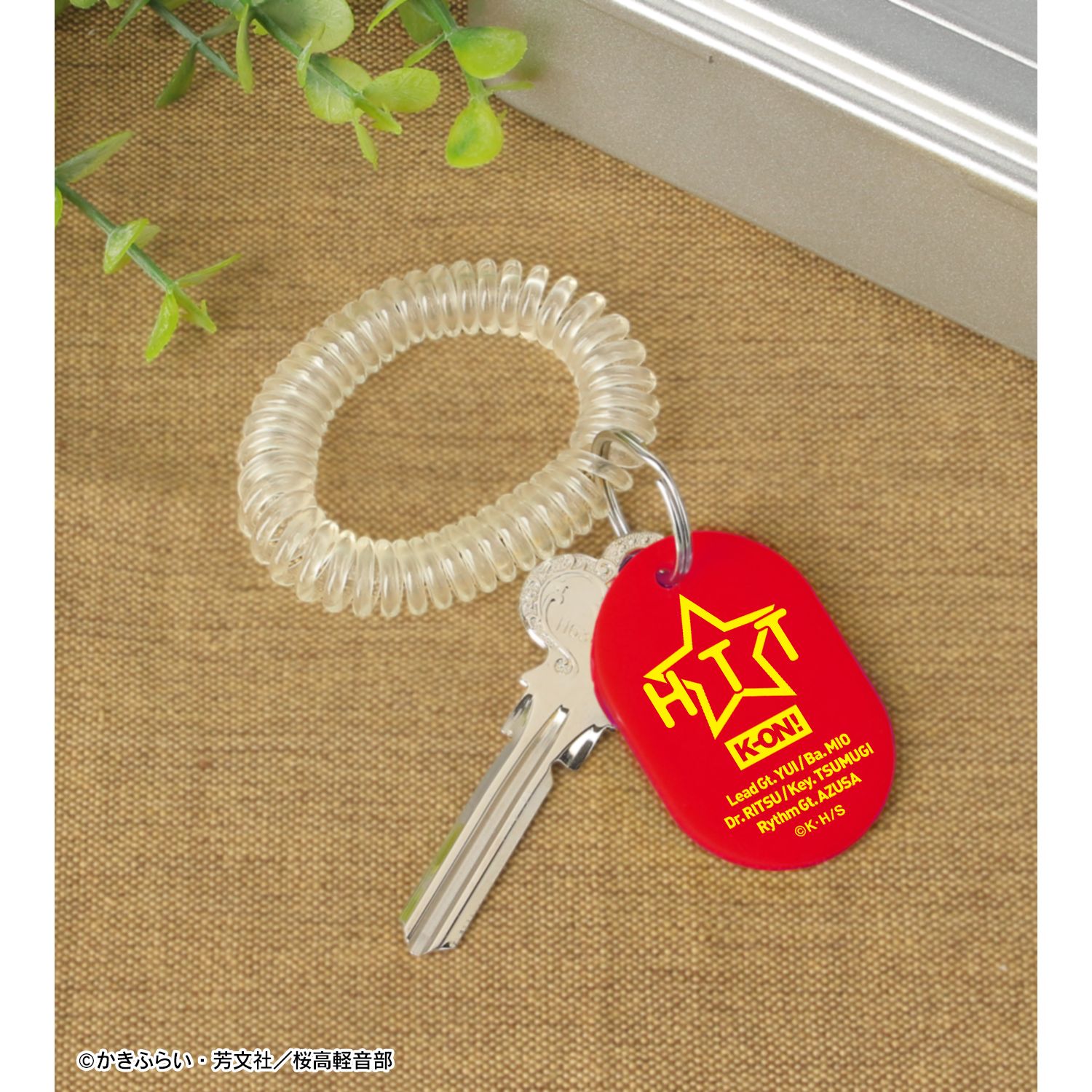 けいおん! 放課後ティータイム ロッカーキー風アクリルキーホルダー 画像 3 | AniSmile