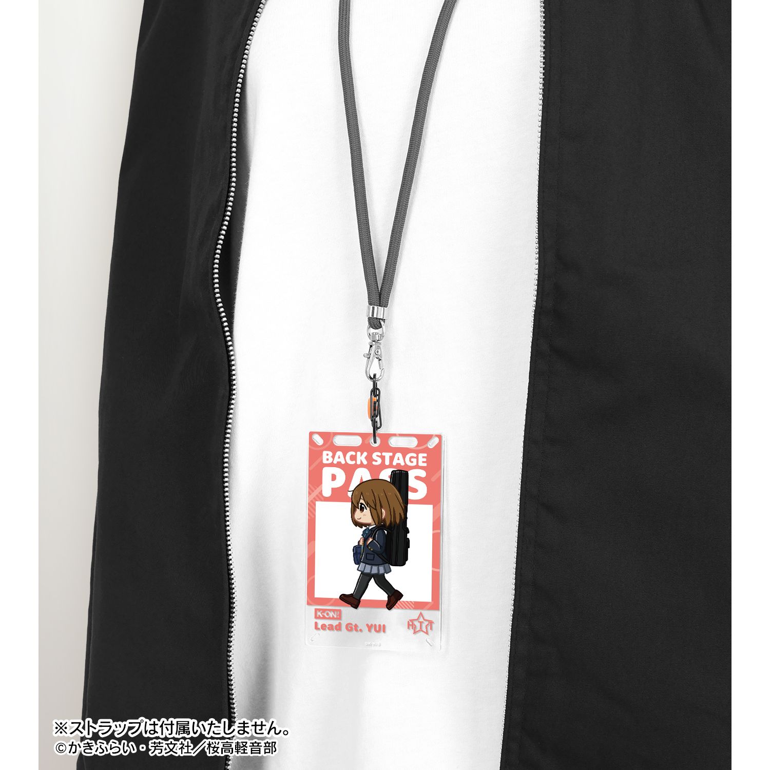 けいおん! 平沢 唯 ちびとこ 制服ver. カードアクリルキーホルダー 画像 2 | AniSmile