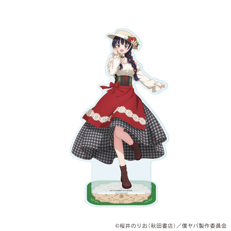 デカアクリルスタンド「TVアニメ『僕の心のヤバイやつ』」04/山田杏奈 伝統衣装ver. C(描き下ろしイラスト) - AniSmile
